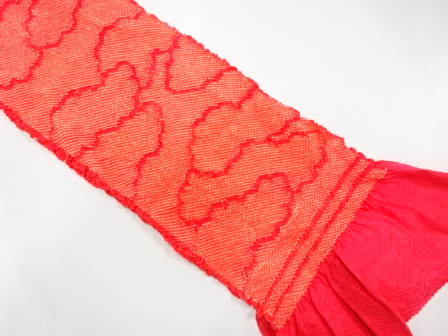 SILK Tie-dye obiage for furisode
